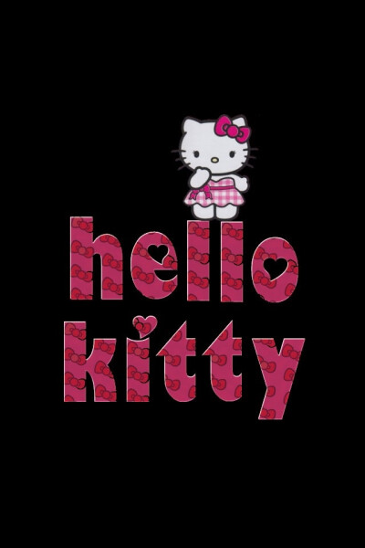 hellokitty 壁纸 卡通 可爱 iPhone