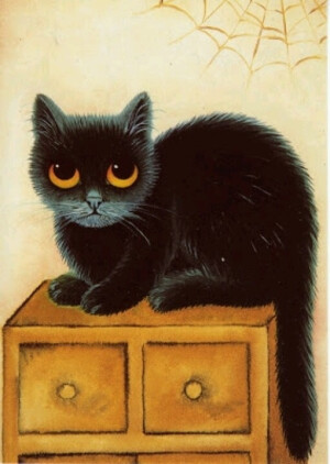 彼岸花。萌，手绘，插画。