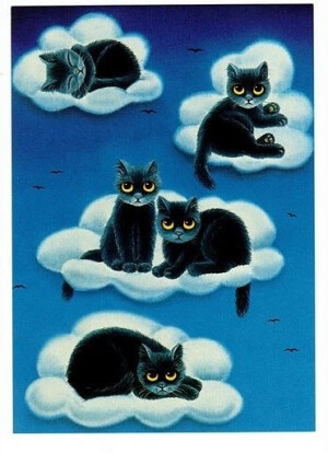 彼岸花。萌，手绘，插画。