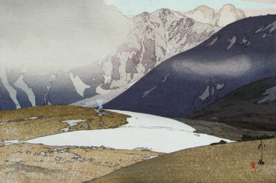 吉田博 Yoshida Hiroshi(1876年 - 1950，74岁)，西洋画家，版画家。