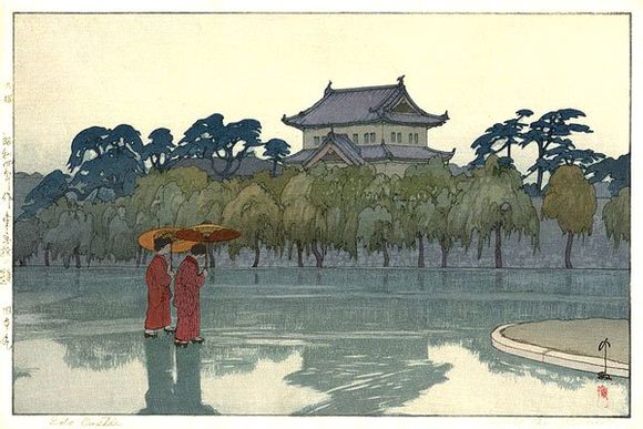 吉田博 Yoshida Hiroshi(1876年 - 1950，74岁)，西洋画家，版画家。