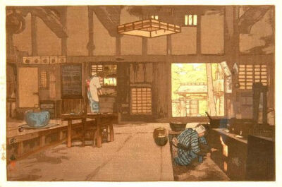 吉田博 Yoshida Hiroshi(1876年 - 1950，74岁)，西洋画家，版画家。