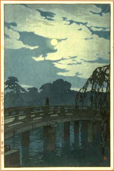 吉田博 Yoshida Hiroshi(1876年 - 1950，74岁)，西洋画家，版画家。