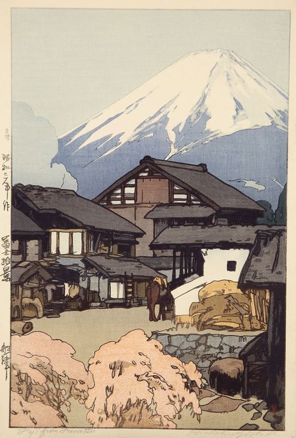 吉田博 Yoshida Hiroshi(1876年 - 1950，74岁)，西洋画家，版画家。