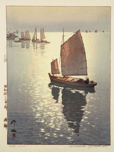 吉田博 Yoshida Hiroshi(1876年 - 1950，74岁)，西洋画家，版画家。