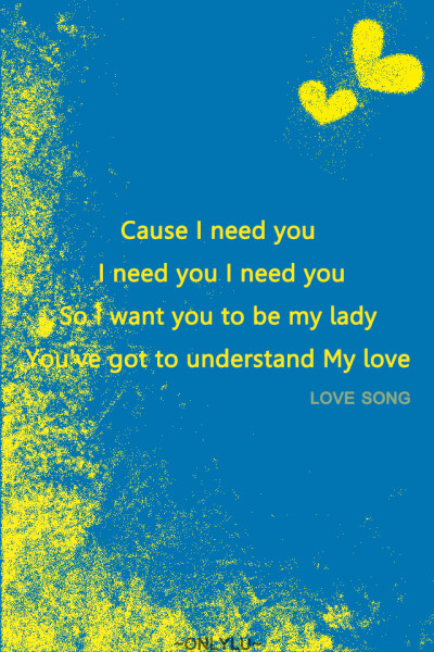 YOUNG STREET灿烈白贤电台live《love song 》 Cause I need you I need you I need you So I want you to be my lady You've got to understand My love ❤EXO❤Baek hyun❤Chan yeol