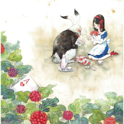 媒体称她是游走在现实与幻想之间的插画家。