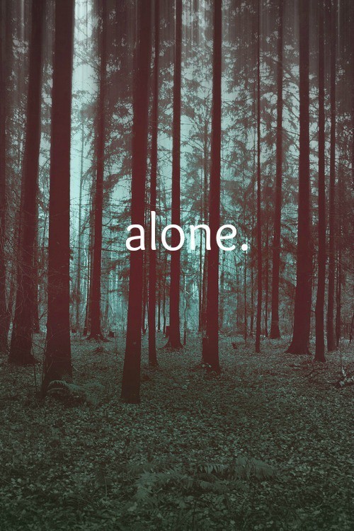 【iphone手机壁纸】alone