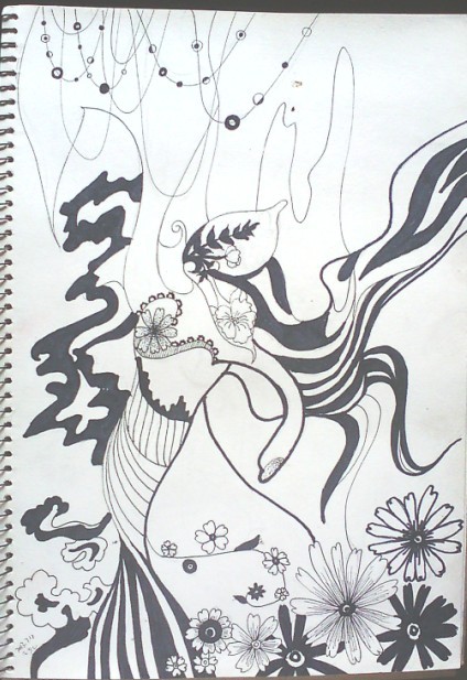 看到跳傣族舞的姑娘觉得很漂亮.