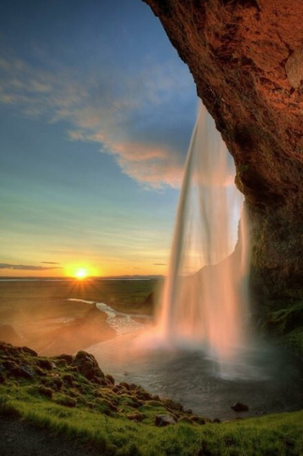 冰岛——塞里雅兰瀑布