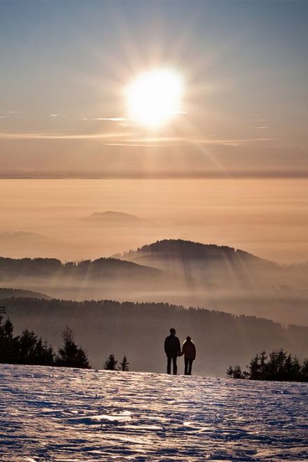 瑞士,清晨的日光