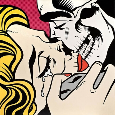 波普艺术。by Roy Lichtenstein