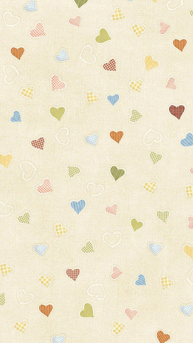 iPhone壁纸 iPhone5壁纸 清新 平铺 碎花