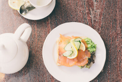 单面三文鱼三文治 B162