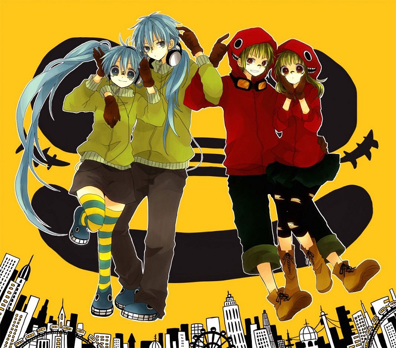 miku＆mikuo、gumi＆Gachapoid