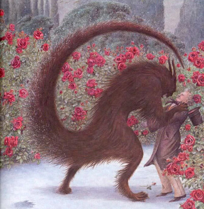 ☧ΑΩ---Angela Barrett 绘本 Beauty and the Beast 插画---ΩΑ☧