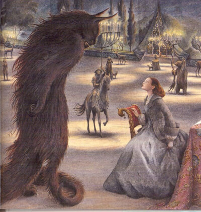 ☧ΑΩ---Angela Barrett 绘本 Beauty and the Beast 插画---ΩΑ☧