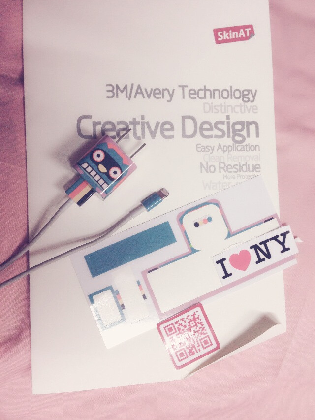 充电器小贴纸～好萌