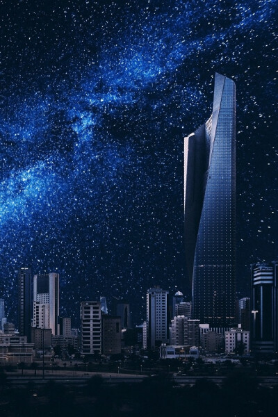 #今生必去#意大利马纳罗拉的夜景，好美的星空。