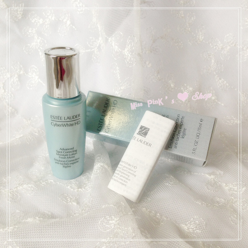 雅诗兰黛HD密集焕白修护美容液 爽肤水。全新密集焕白系列。融入独创的Full Spectrum 光谱祛黄复合科技，雅诗兰黛致力于解决导致肌肤暗黄和肤色不均的四种主要因素。这套全新美白系列帮助显现更清新、白皙、明亮的肌肤，传递全面美白效果，点亮每一寸肌还原肌肤的美丽透明，由内而外焕发光彩。地址：http://item.taobao.com/item.htm?spm=686.1000925.1000774.86.gSReNf&amp;id=19224885403