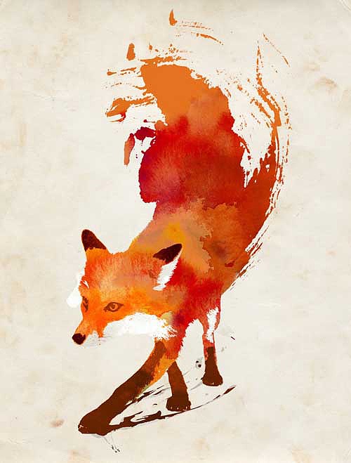 Robert Farkas 水彩插画欣赏。