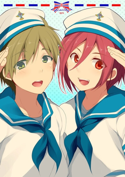 「Free！男子游泳部」真凛 松冈凛 橘真琴 [侵删]