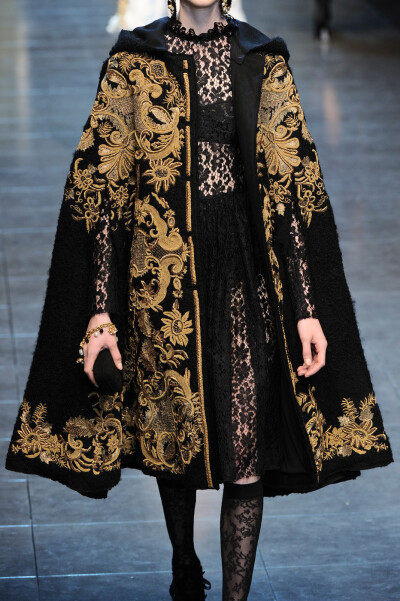 Dolce &amp; Gabbana at Milan Fashion Week Fall 2012