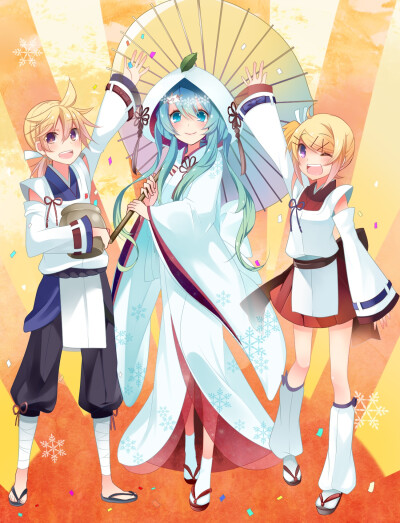 (╬ ಠ 益ಠ)___Upa___(╬ ಠ 益ಠ) Characters : Yuki Miku, Kagamine Len, Kagamine Rin