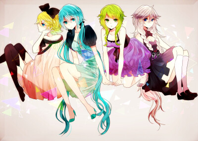 (╬ ಠ 益ಠ)___Upa___(╬ ಠ 益ಠ) Characters : Hatsune Miku, Kagamine Rin, Gumi Megpoid, IA