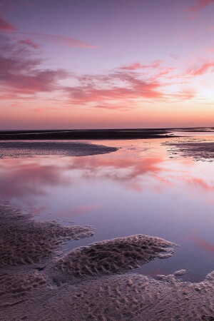 Hunstanton Beach - 英国诺福克郡汉斯坦敦海滩