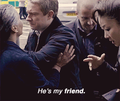 He's my friend 心痛的一幕