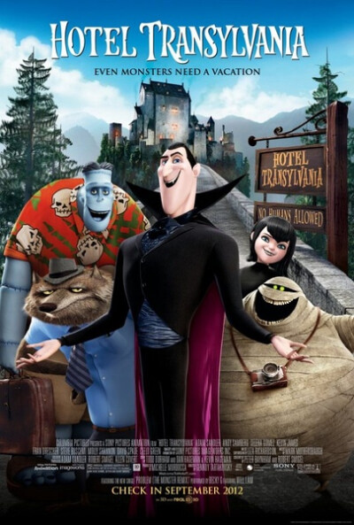 [灰]。怪物旅社 Hotel Transylvania - 一 一 这种题材的动画一般都是我喜欢看的