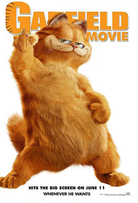 加菲猫 Garfield (2004)好霸气的猫。