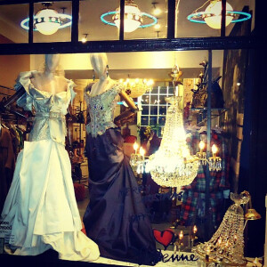Christmas Windows at  DaviesSt  London  viviennewestwood