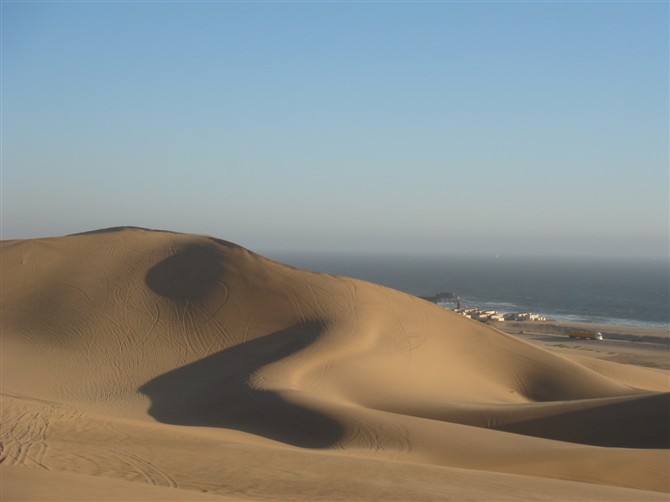 沙漠和海