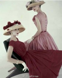 Vogue, 1956, photo by Karen Radkai