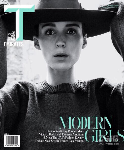 Rooney Mara/T2013年11月号 时尚、封面、欧美