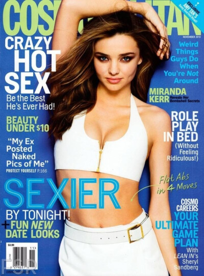 Miranda Kerr/Cosmopolitan美国版2013年11月号 时尚、封面、欧美