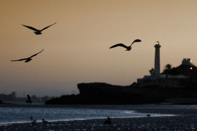 灯塔。远方静然守候。