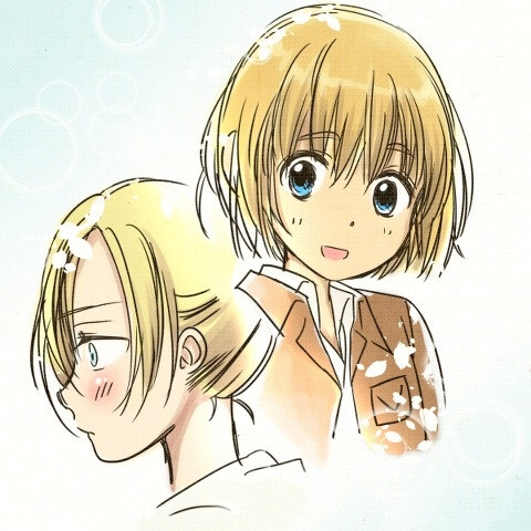 进击的巨人进撃の巨人好萌的阿明和阿尼