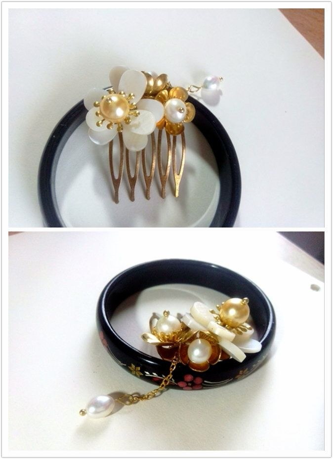 【昔时飞盏邀明月】五齿插梳