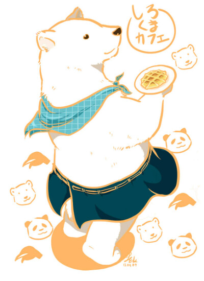 しろくま君