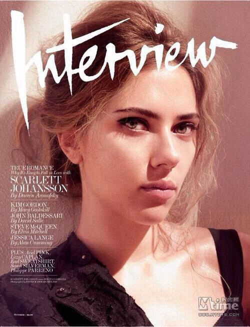 Scarlett Johansson/Interview2013年11月号 时尚、封面、欧美