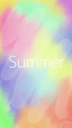 summer夏天。iPhone壁纸