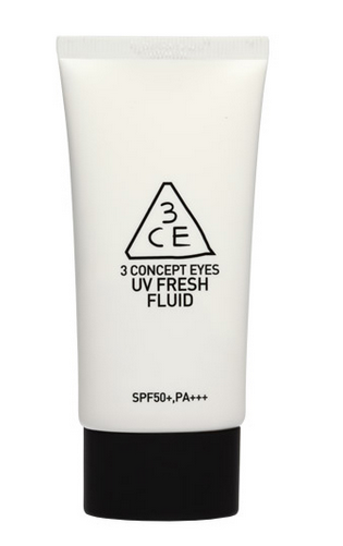 韩国3ce stylenanda清爽美白保湿粉底防晒霜隔离霜SPF50+