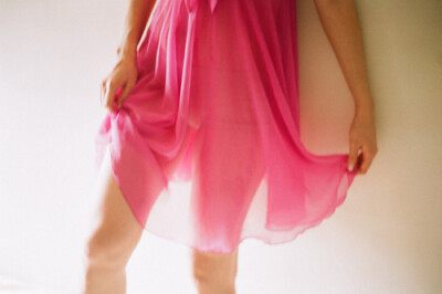 粉色 纱裙