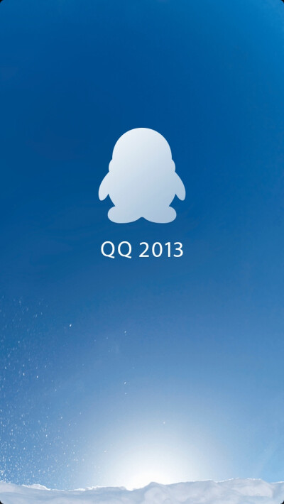 qq logo iPhone5壁纸