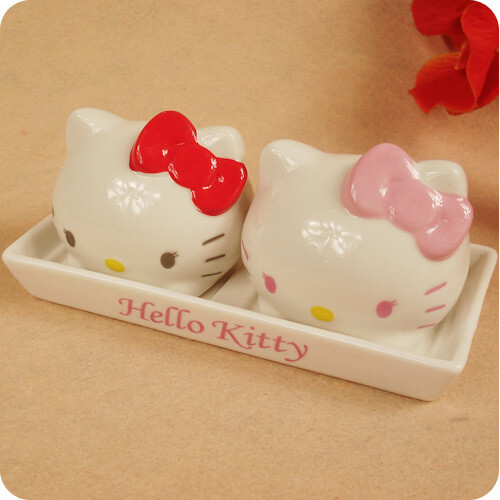 Hello Kitty 陶瓷调味罐