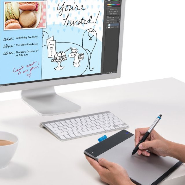 Wacom Intuos Pen and Touch Medium Tablet $199