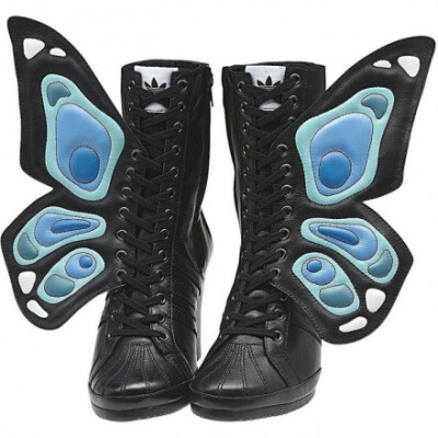 三叶草 Jeremy Scott 女 经典鞋 浅水蓝 G61078 http://shop.adidas.cn/g61078